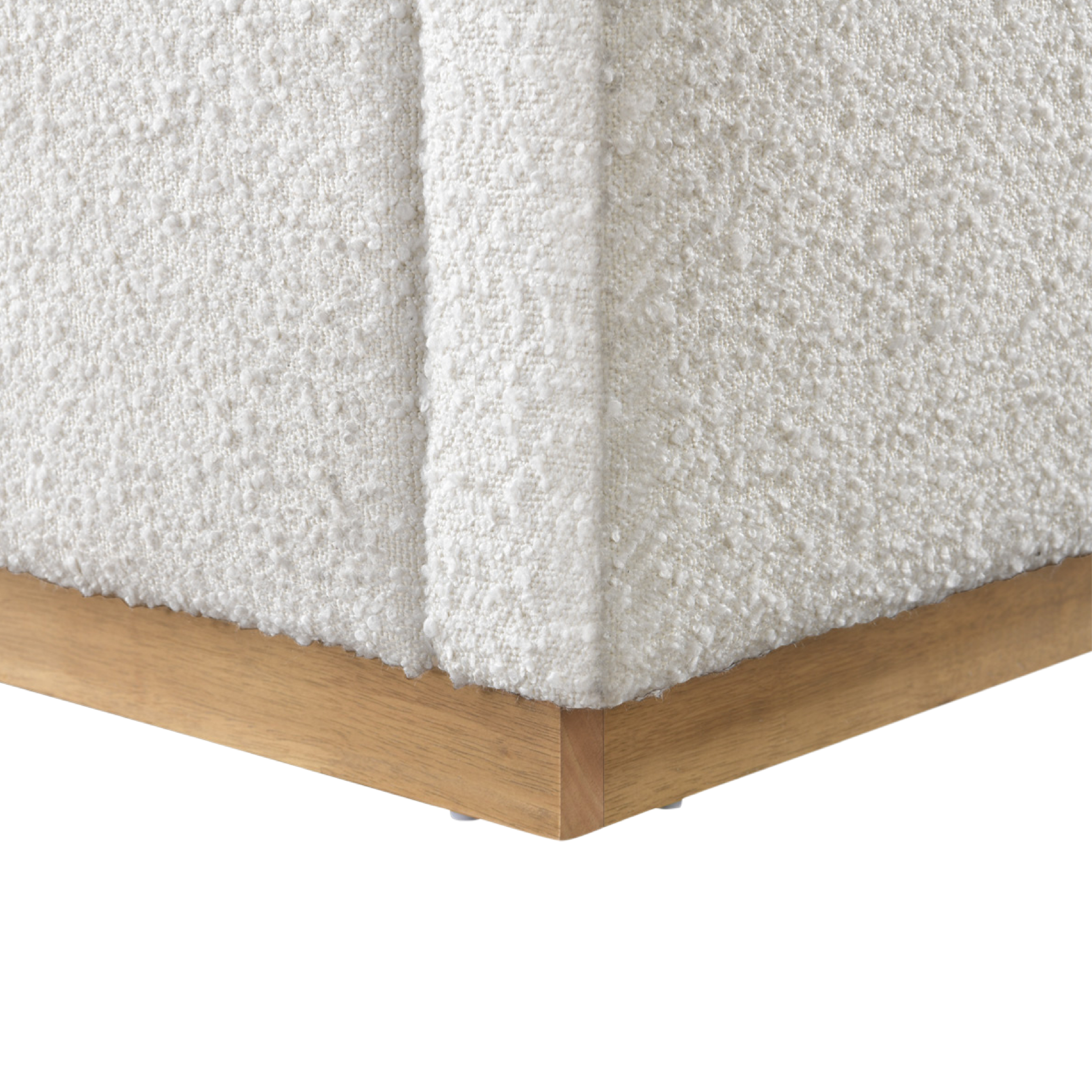 Nora Floating Boucle Twin Daybed