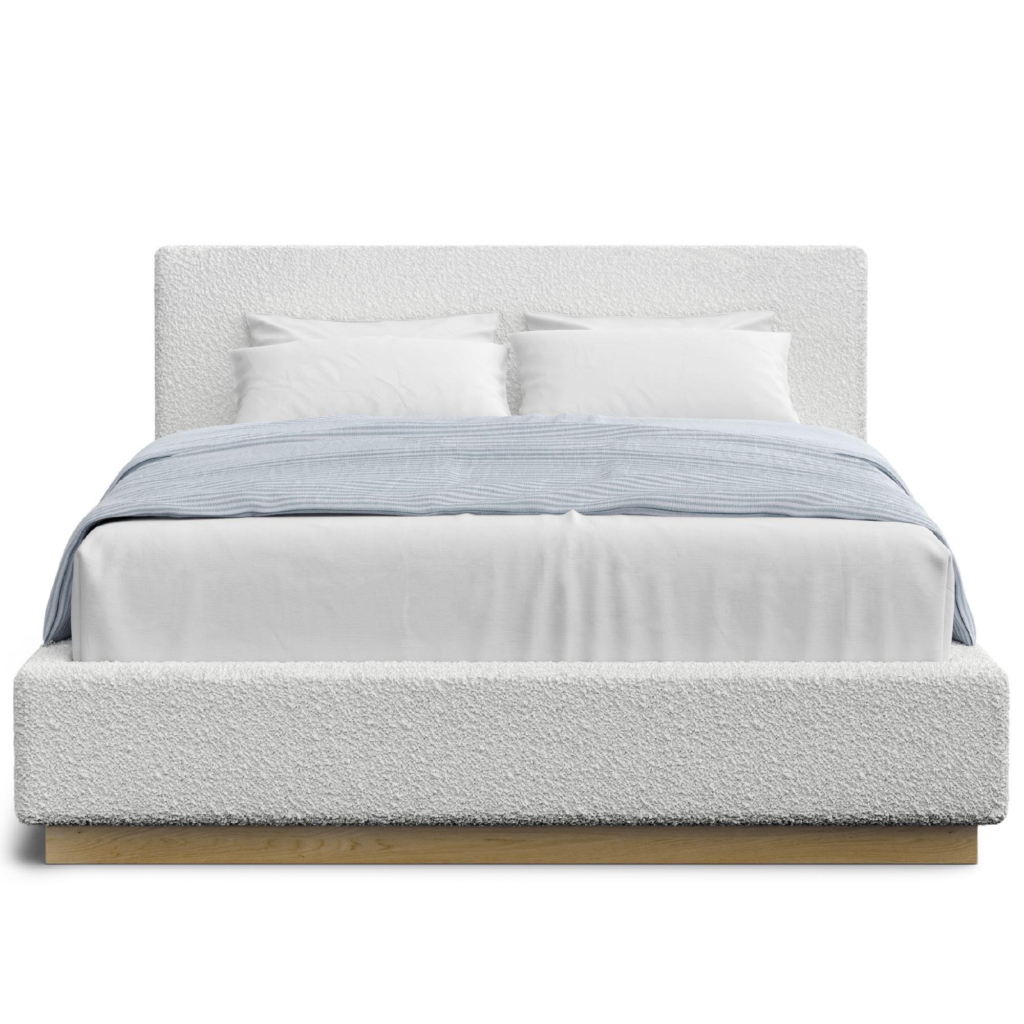 Nora Floating Boucle Bed