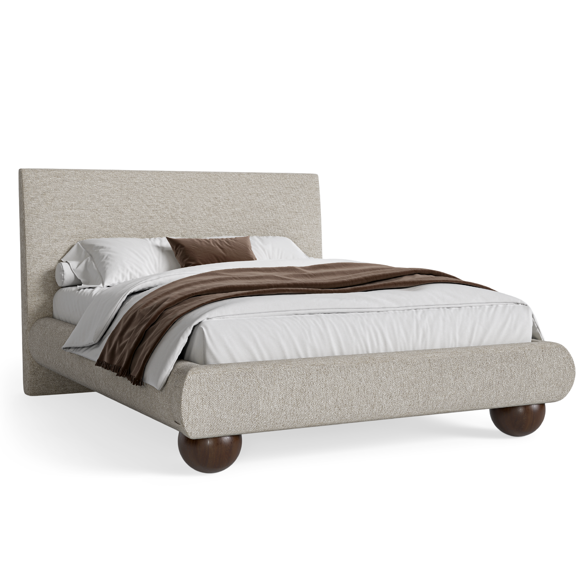 Jude Ball Leg Platform Bed