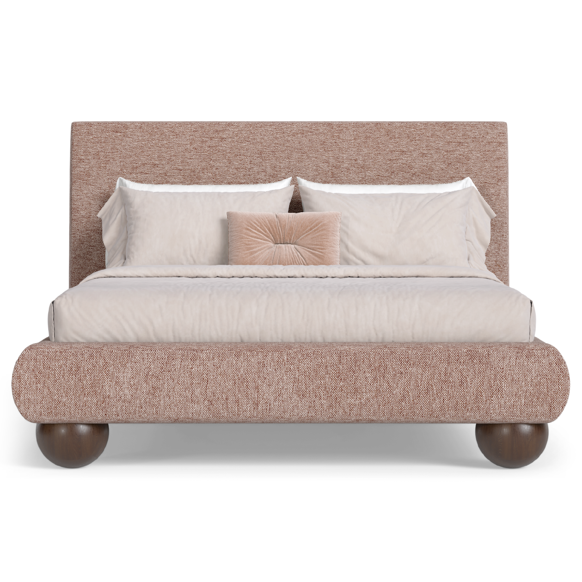Jude Ball Leg Platform Bed