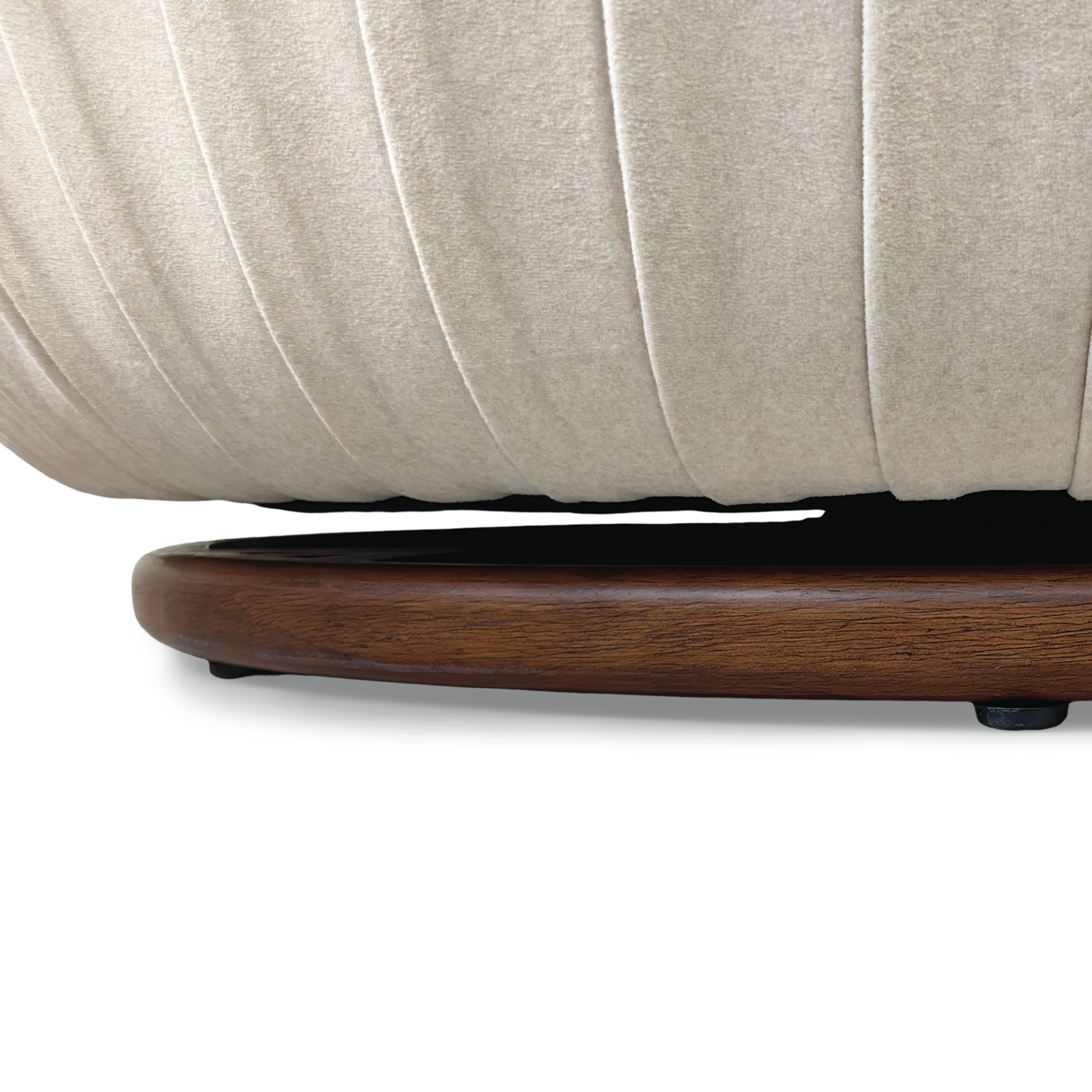 Morris Swivel Egg Chair Ecru