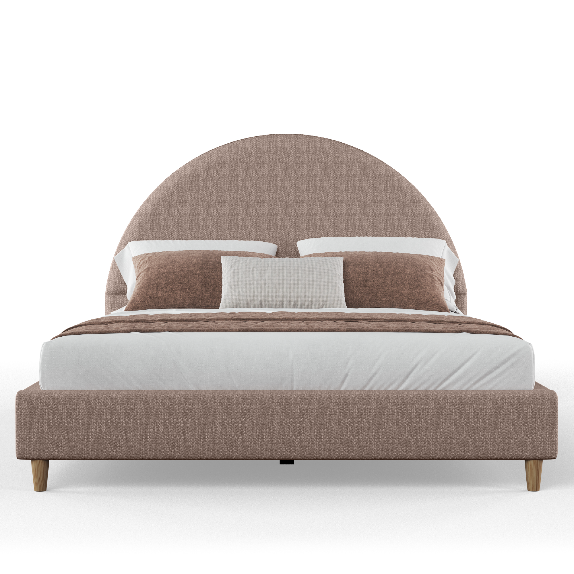 Selene Boucle Arch Bed