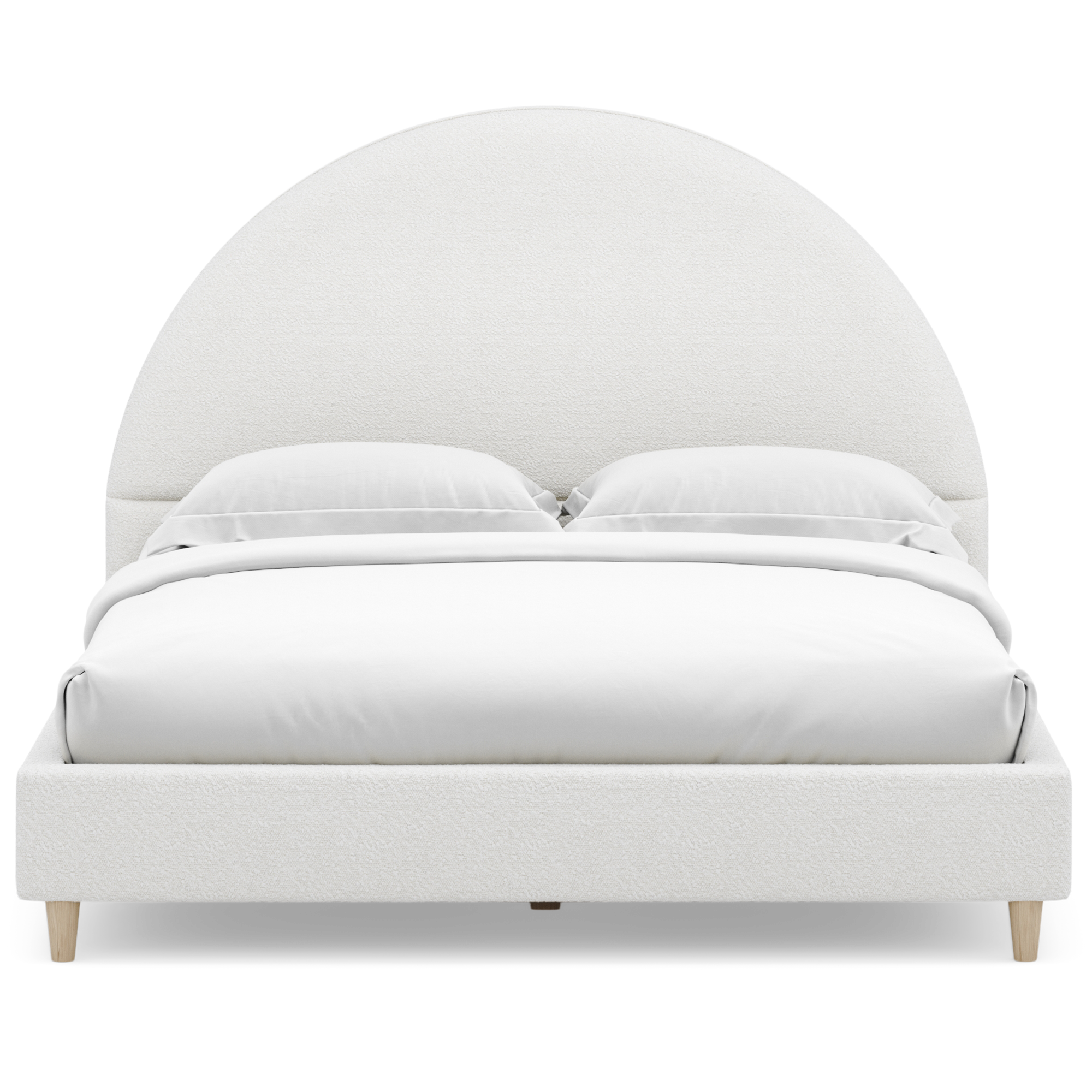 Selene Boucle Arch Bed
