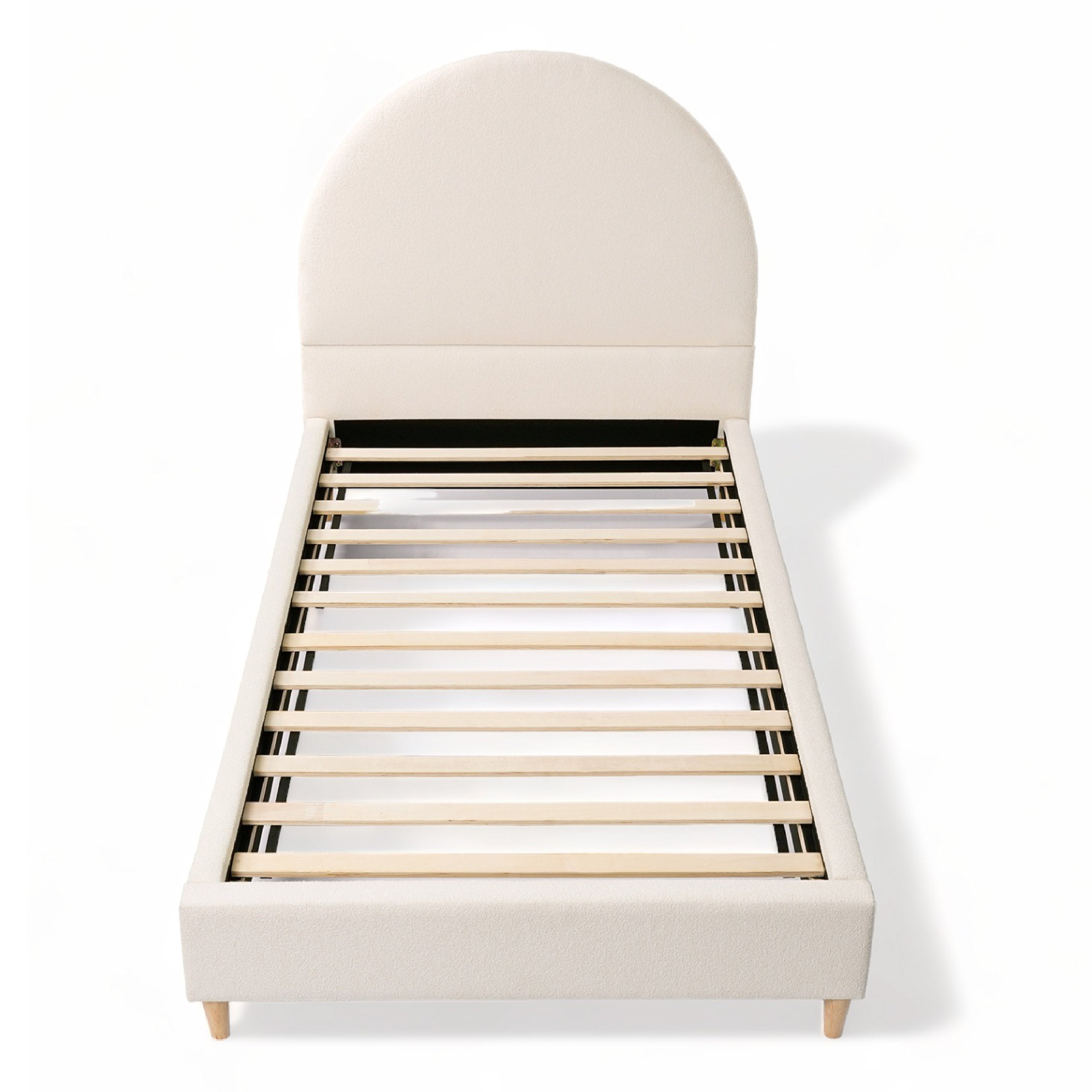 Selene Boucle Arch Bed