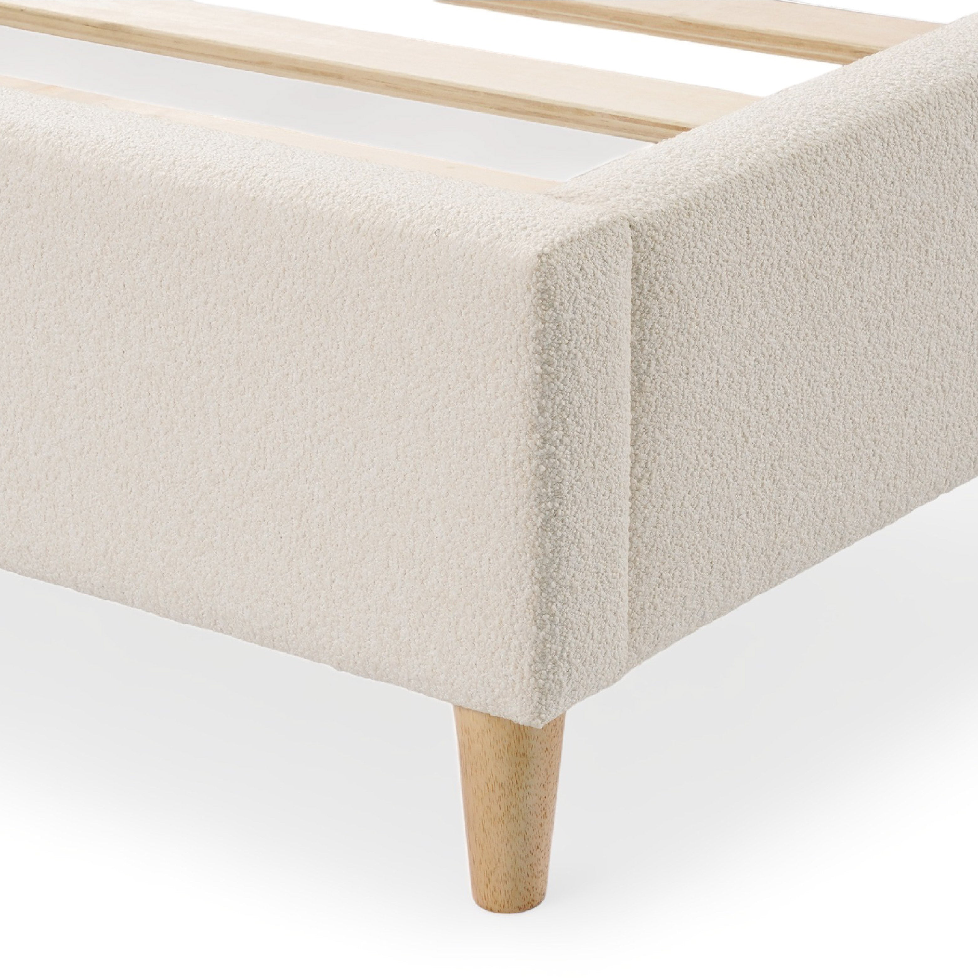 Selene Boucle Arch Bed