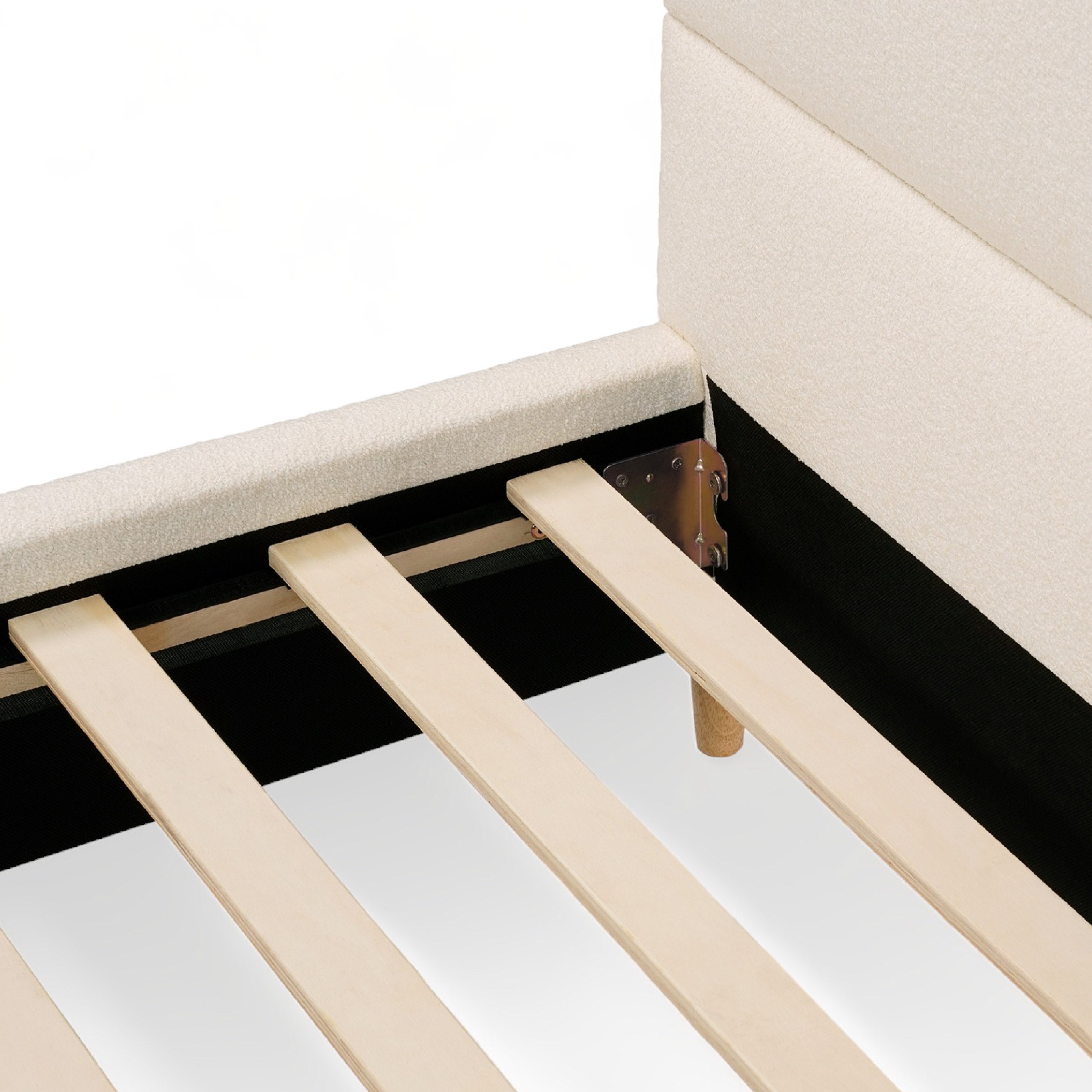 Selene Boucle Arch Bed