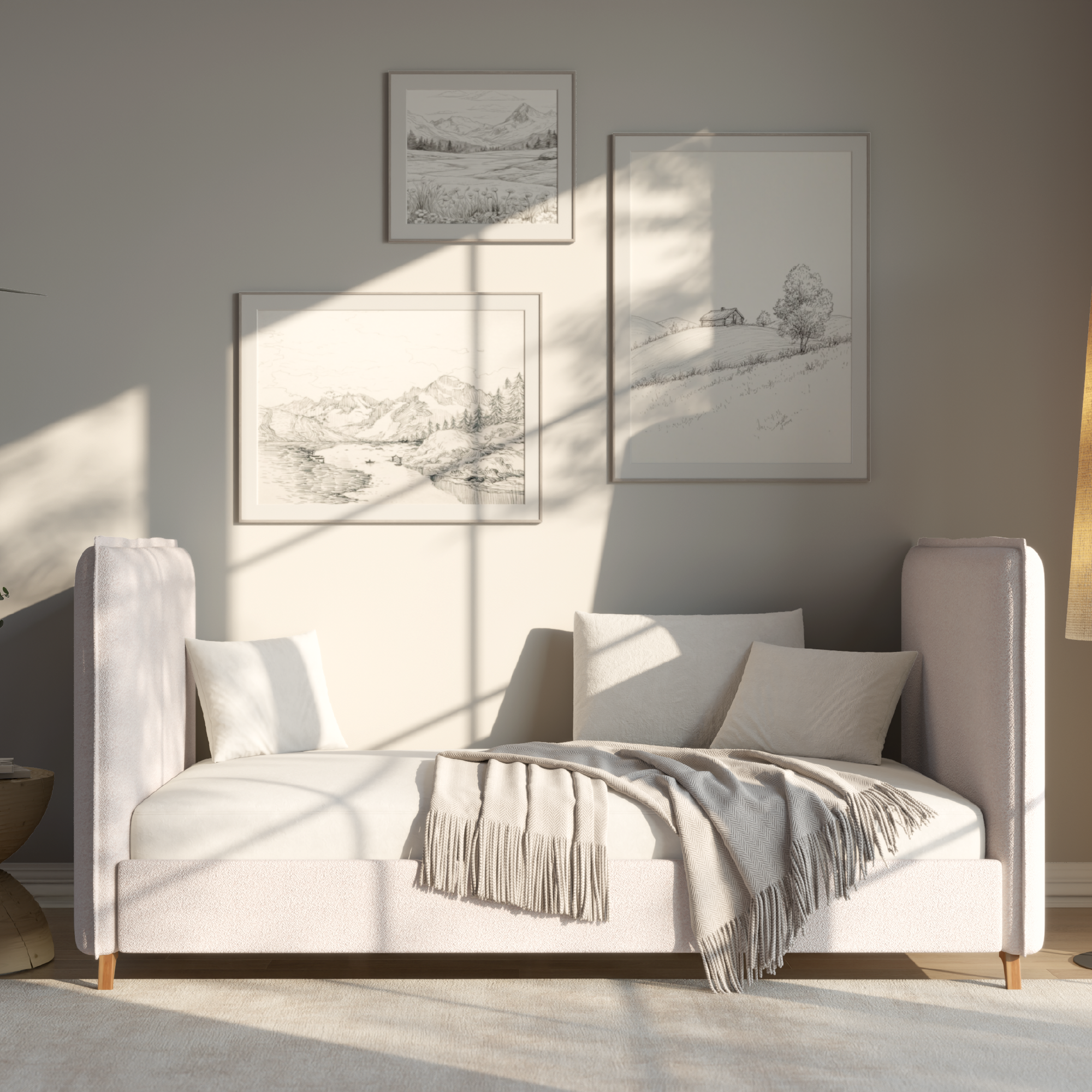 Esme Flange Edge Daybed