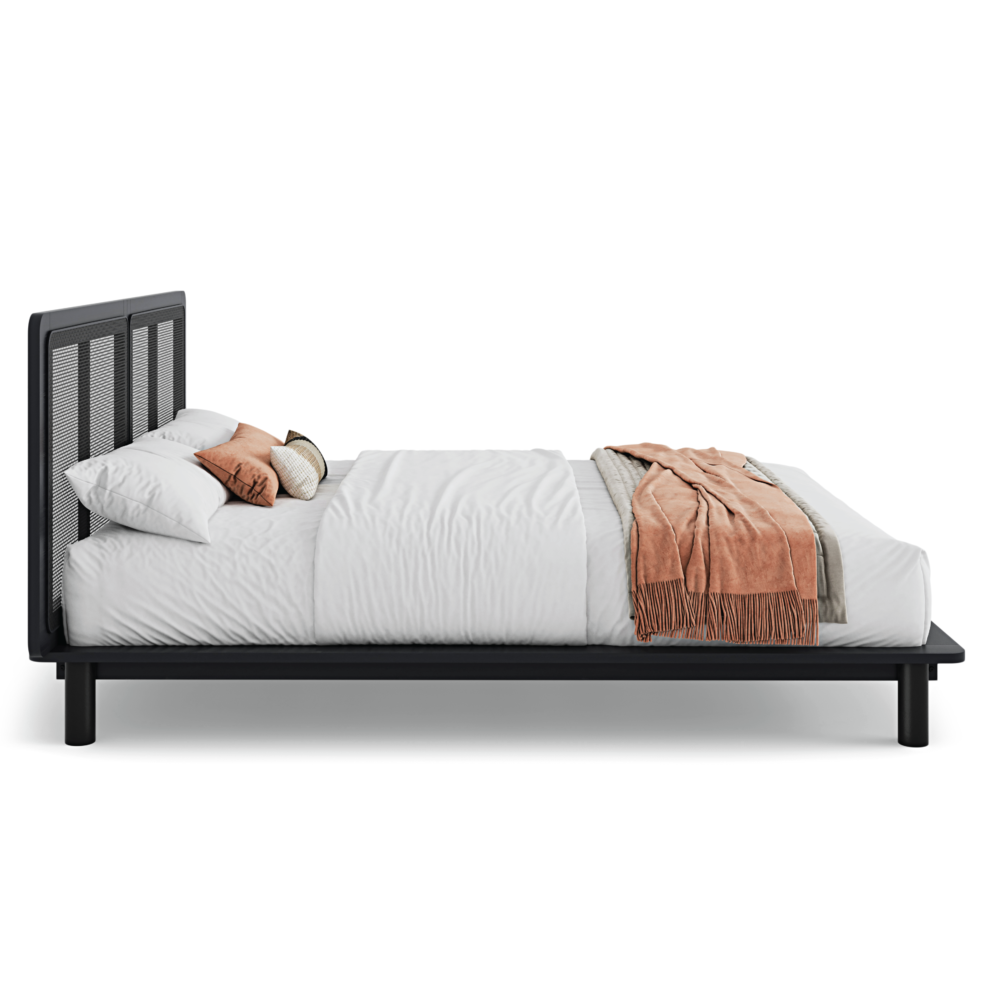 Ridge Rattan Bed