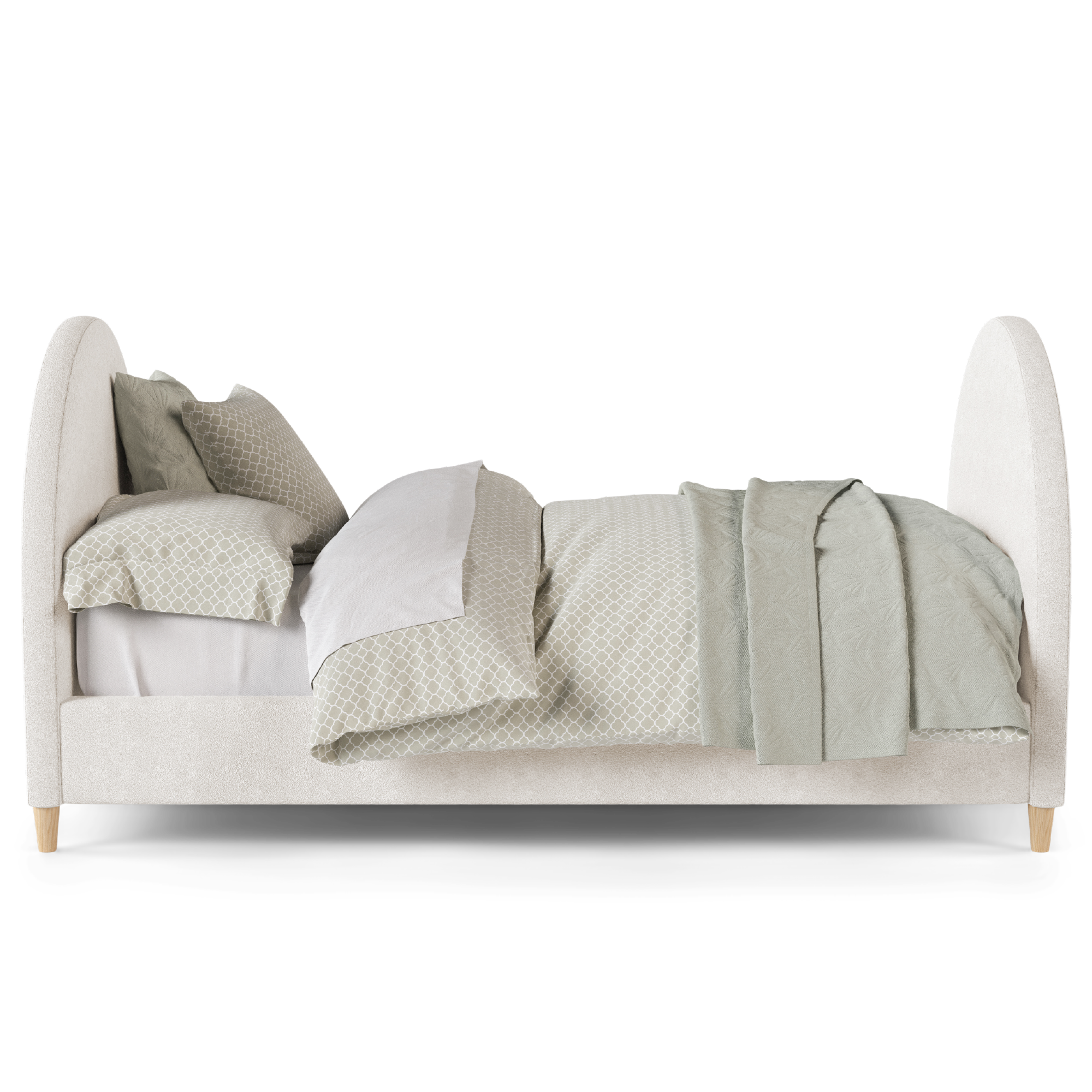 Selene Boucle Arch Twin Daybed