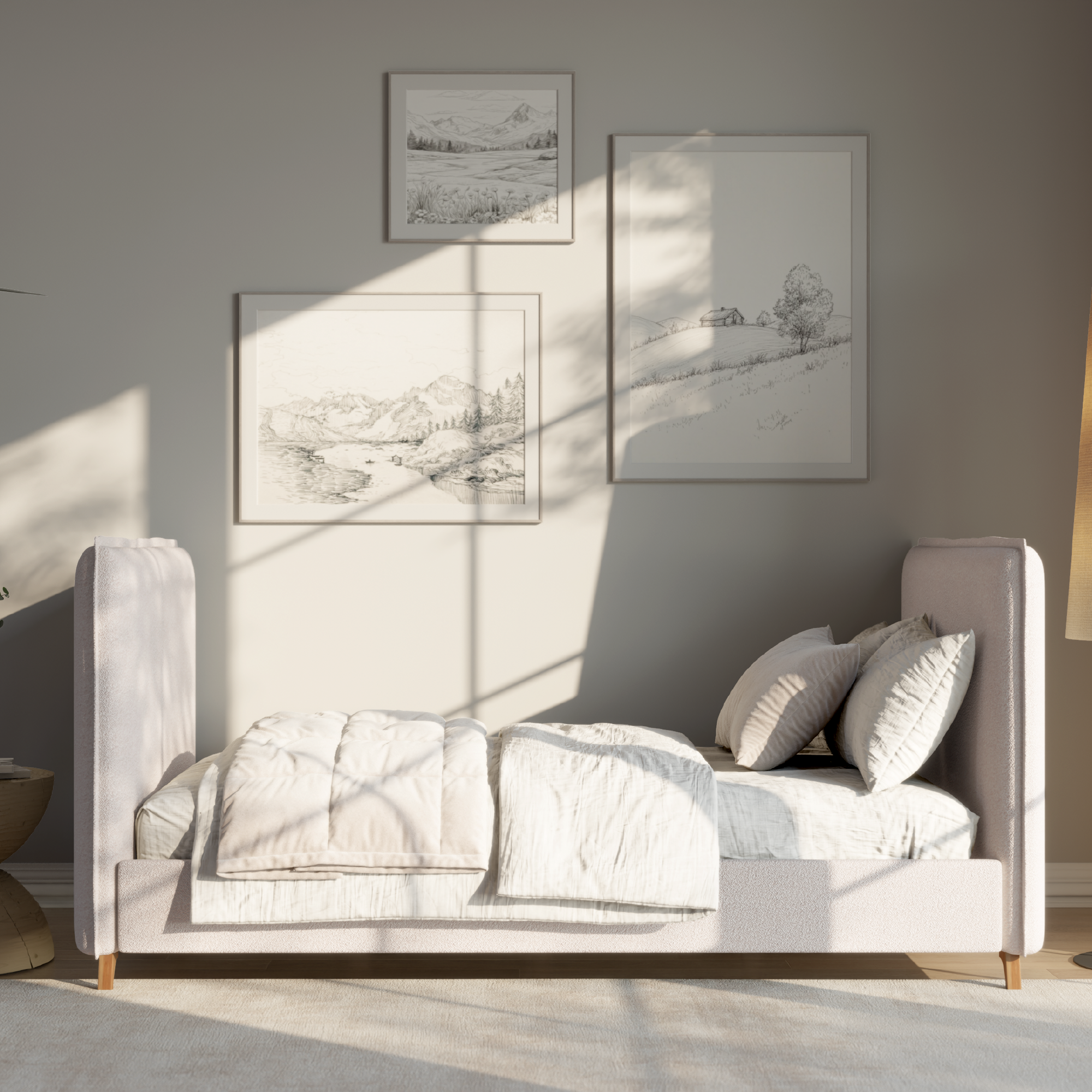 Esme Flange Edge Daybed